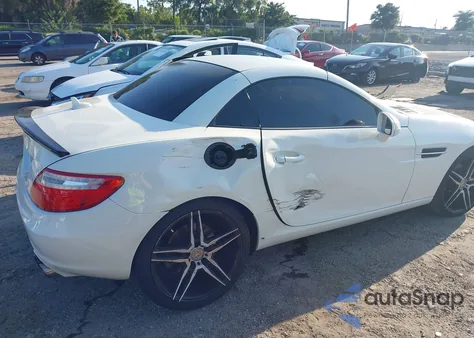 2012 Mercedes-Benz Slk 250 из США, поврежденный, VIN WDDPK4HA3CF036155